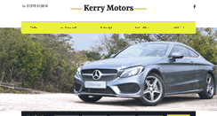 Desktop Screenshot of kerrymotors.co.uk